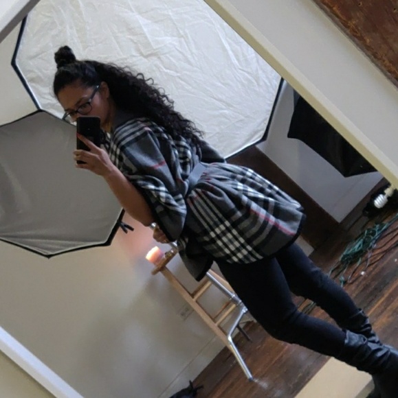 Checker Poncho